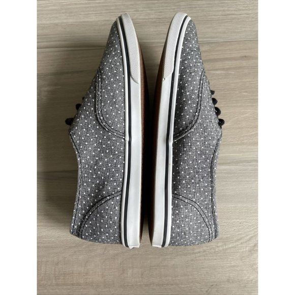 Vans Womens‎ Gray Polka Dot Low Top Lace Up Canvas Shoes Size 7.5 - Picture 8 of 10